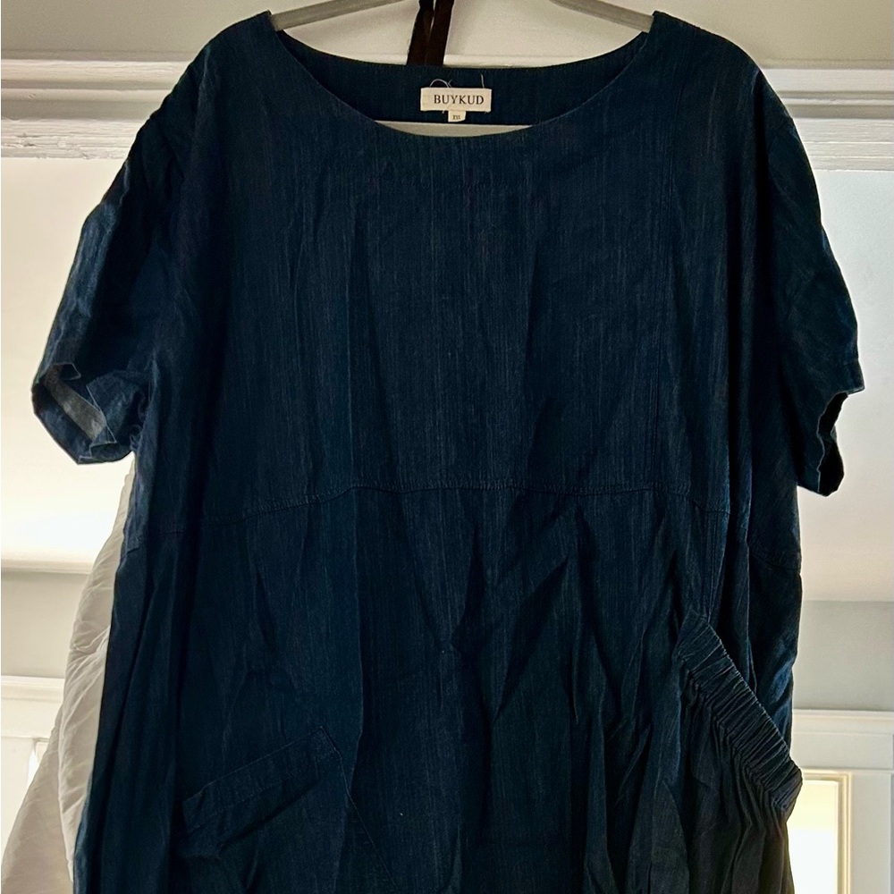 Buykud Blue Denim dress XXL